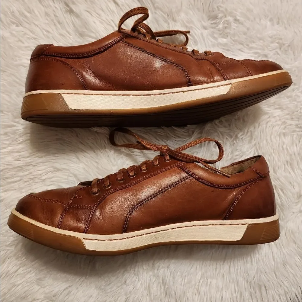 Cole Hann Vartan Sport Oxford Leather Shoes British Tan Antique Size 11